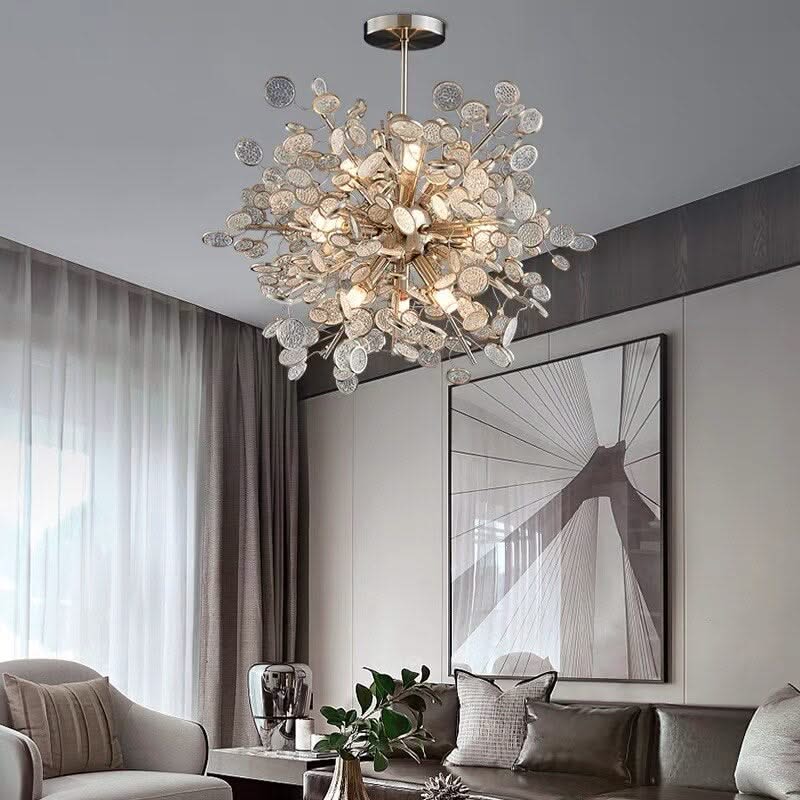 Crystal Glass Chandelier – Illuminate with Elegance-ChandeliersDecor.com