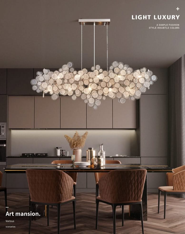 Crystal Glass Chandelier – Illuminate with Elegance-ChandeliersDecor.com