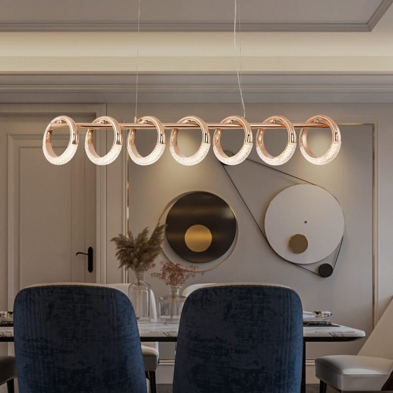 Crystal Loops Hanging Light – Illuminate in Style!-ChandeliersDecor.com