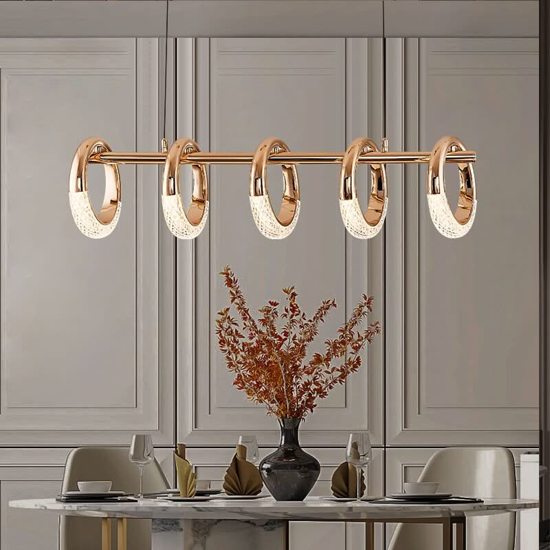 Crystal Loops Hanging Light – Illuminate in Style!-ChandeliersDecor.com