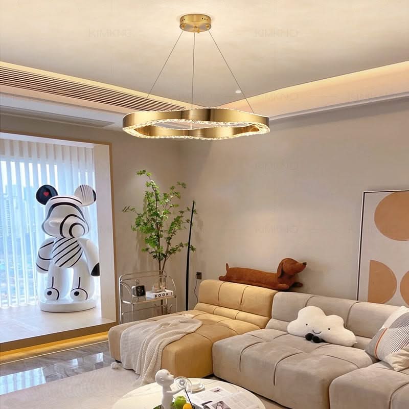 Crystal Ring Chandelier: Exquisite Lighting Décor-ChandeliersDecor.com