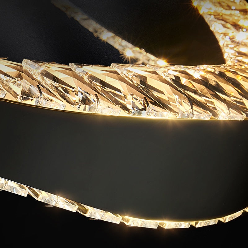 ChandeliersDecor.com-Chandeliers-Crystal Ring Chandelier: Exquisite Lighting Décor