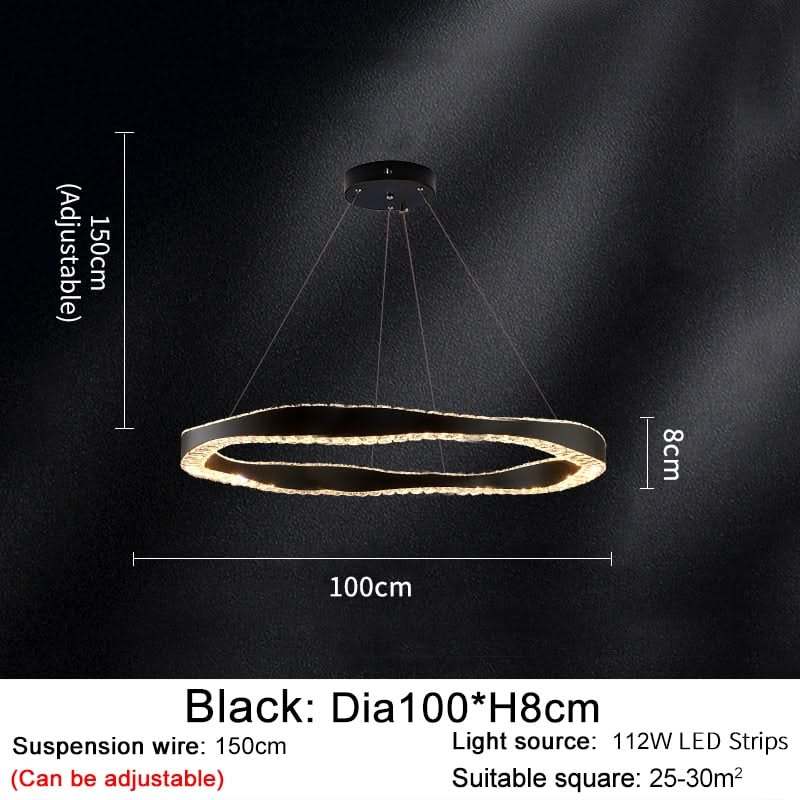 Crystal Ring Chandelier: Exquisite Lighting Décor-ChandeliersDecor.com