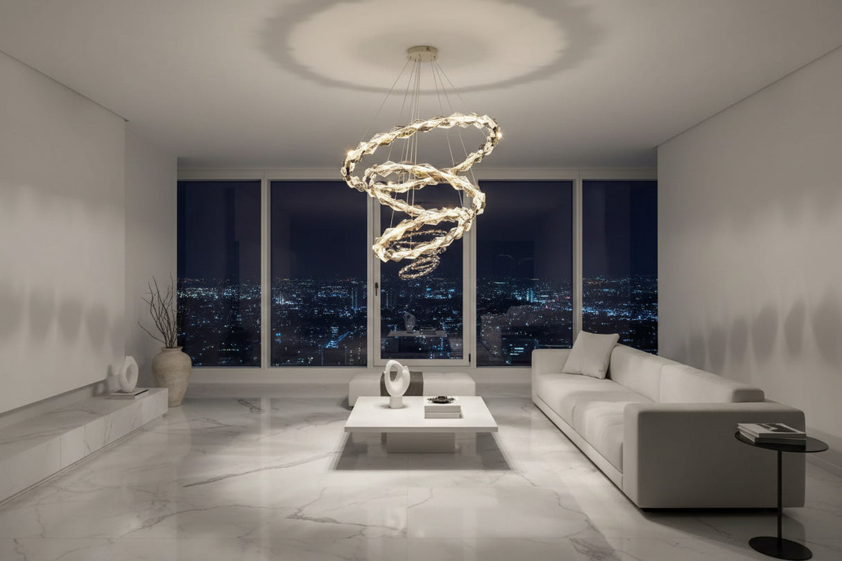 Crystal Ring Chandelier - Illumination for Every Space-ChandeliersDecor.com