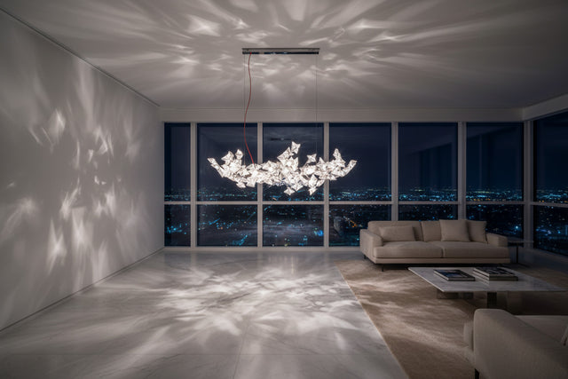 ChandeliersDecor.com-Kitchen Island-Crystal Stars Chandelier: Radiate Elegance and Brilliance