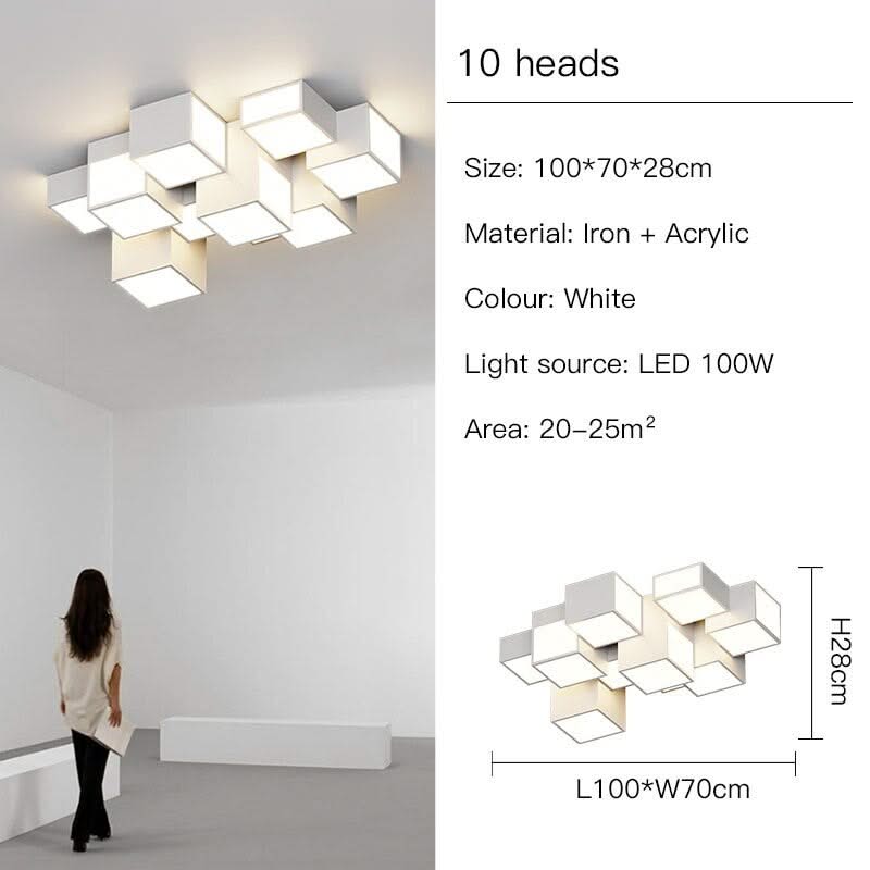 Cubes Ceiling Light - Illuminate with a Modern Flair-ChandeliersDecor.com