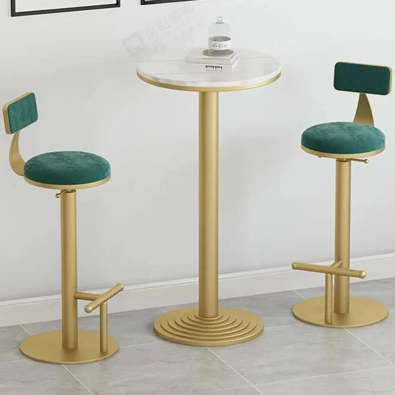 Cucina Velvet Bar Stool Chair for Kitchen Island Counter-ChandeliersDecor.com