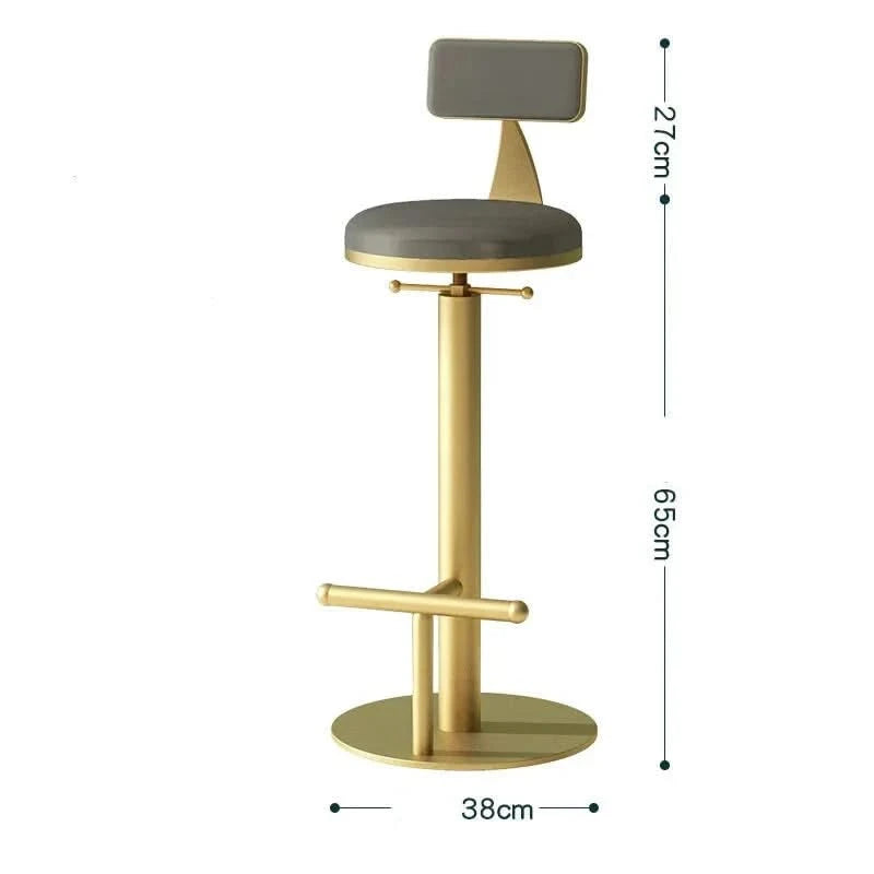 Cucina Velvet Bar Stool Chair for Kitchen Island Counter-ChandeliersDecor.com