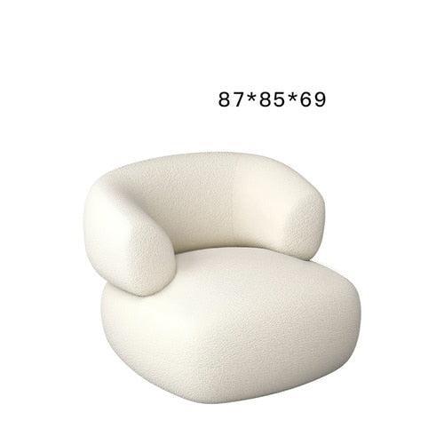 ChandeliersDecor.com-Furniture-Curve Velvet Sofa - Luxurious Sofa You Desire