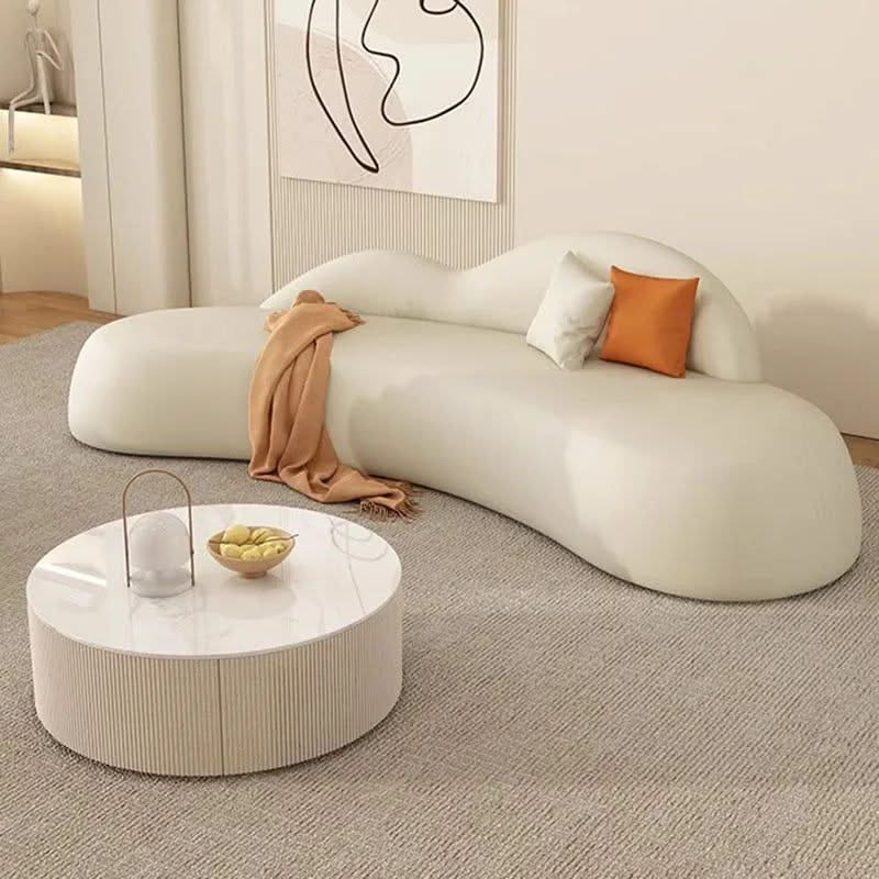 Curved Grande Sofa Set - Luxury at its Peak-ChandeliersDecor.com