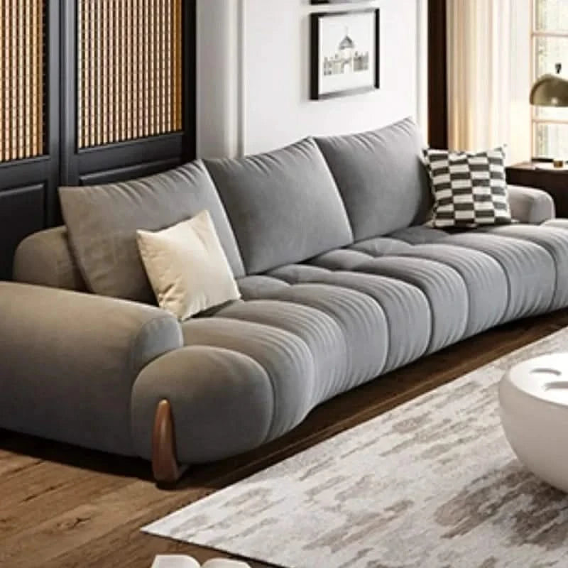 Curved Luxo Living Room Sofa Set-ChandeliersDecor.com