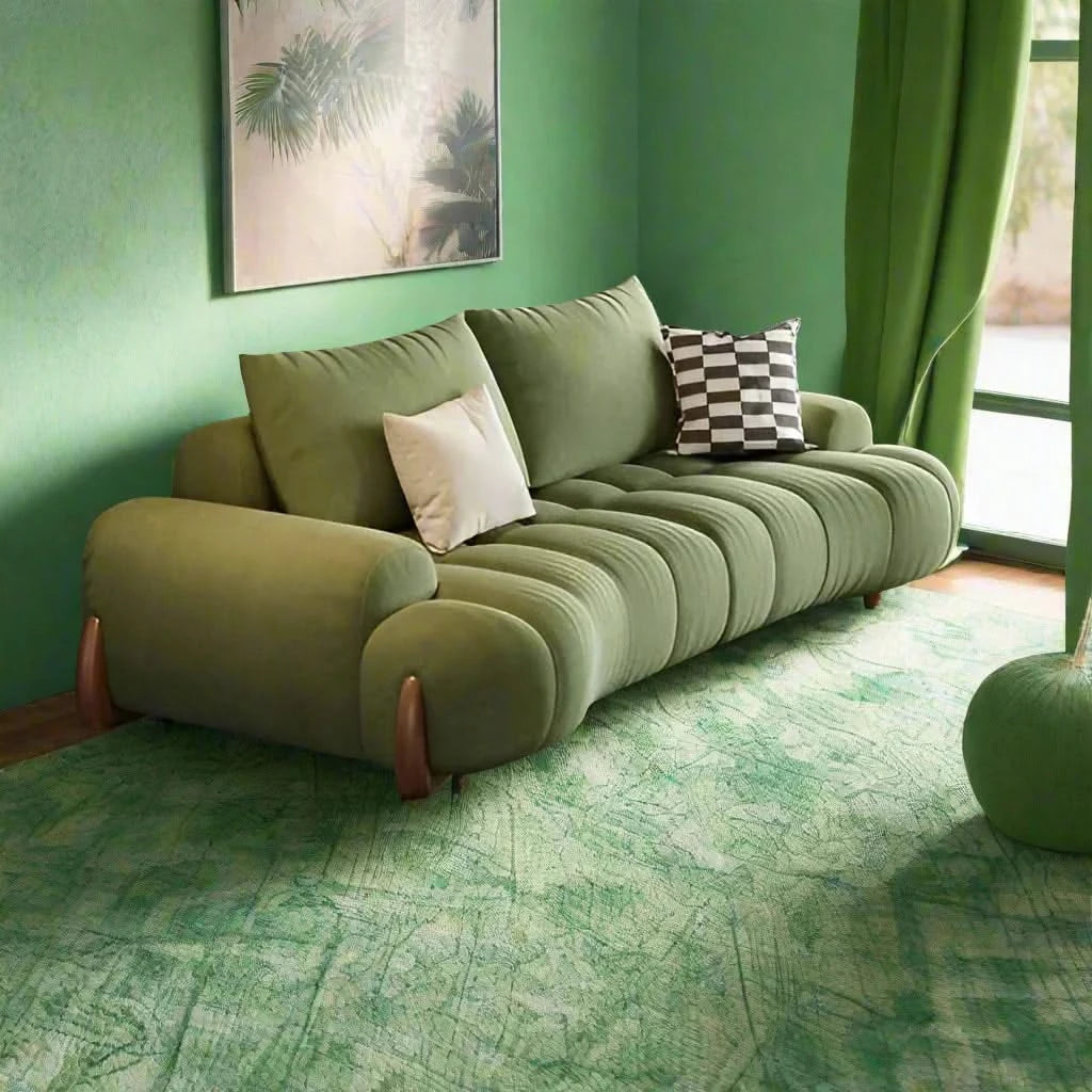 Curved Luxo Living Room Sofa Set-ChandeliersDecor.com