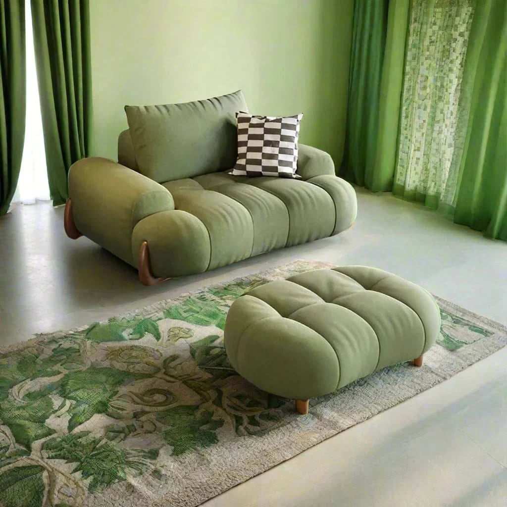 Curved Luxo Living Room Sofa Set-ChandeliersDecor.com