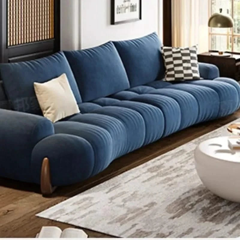 Curved Luxo Living Room Sofa Set-ChandeliersDecor.com