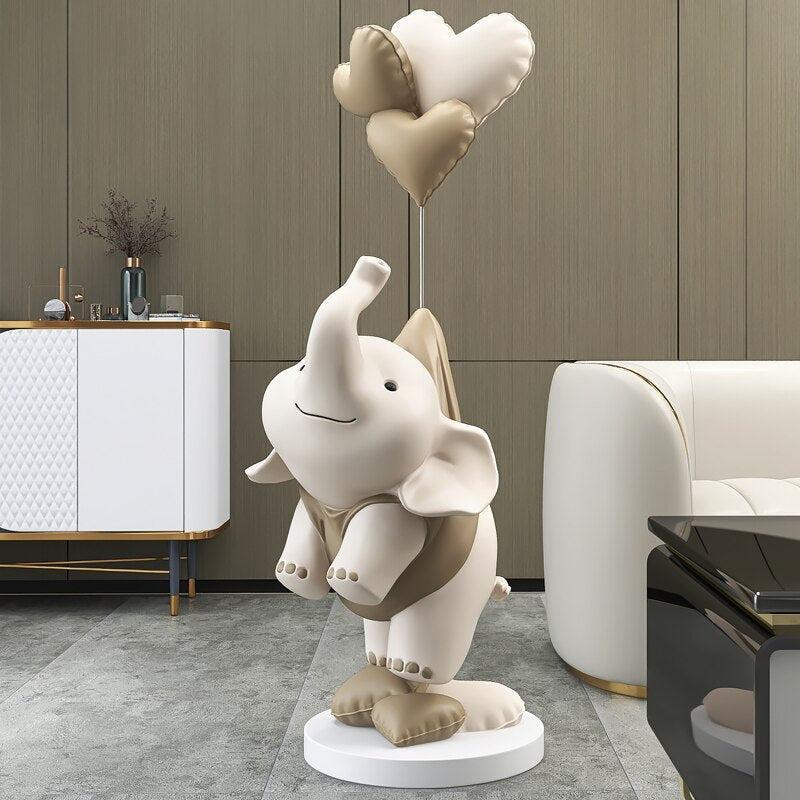 ChandeliersDecor.com-Kids Statues-Cute Elephant Statue: Perfect Home Décor