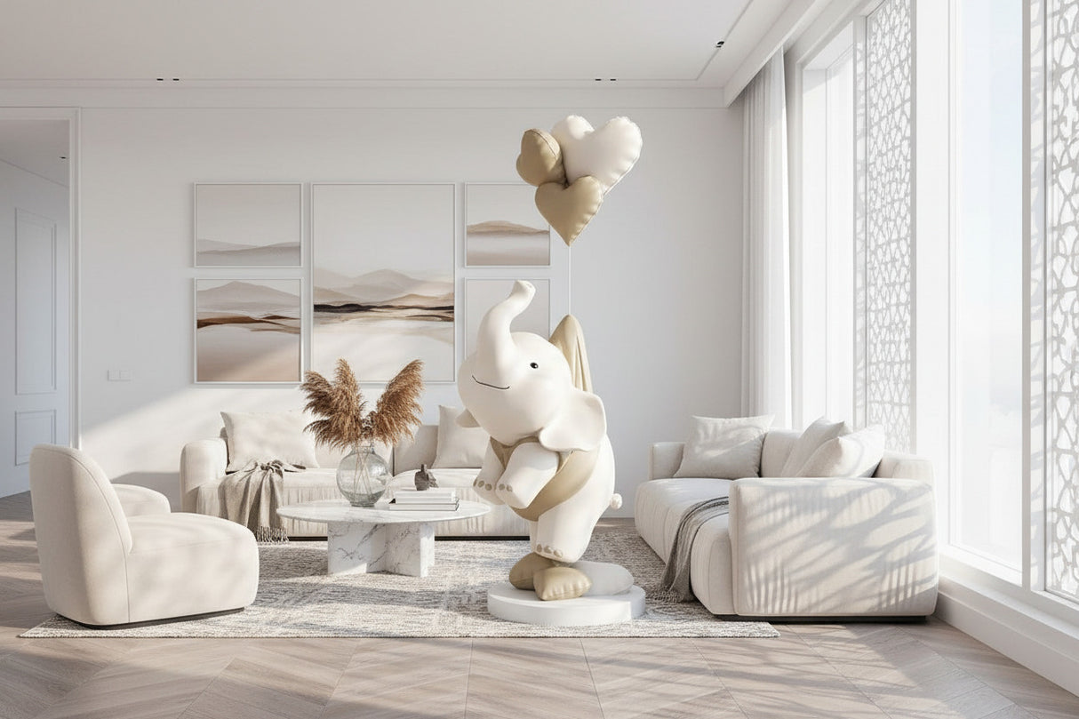 ChandeliersDecor.com-Kids Statues-Cute Elephant Statue: Perfect Home Décor