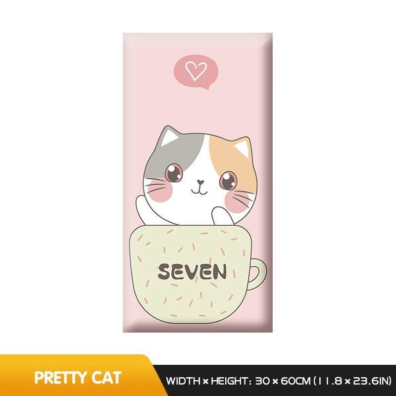 ChandeliersDecor.com-Padded Walls-Cute Kitten Friends Kids Wall Padded Safety Cushions