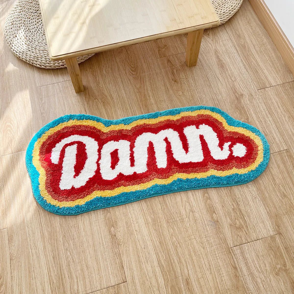ChandeliersDecor.com-Rugs & Carpets-DAMN Letter Element Rug: Edgy Style and Comfort in Every Detail
