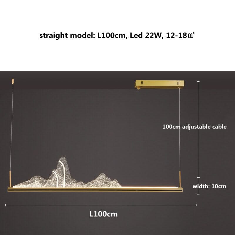 Designer Acrylic Hill Chandelier for Stunning Lighting-ChandeliersDecor.com