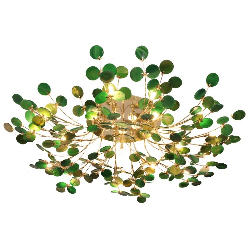 Designer Carnelian LED Ceiling Chandelier-ChandeliersDecor.com