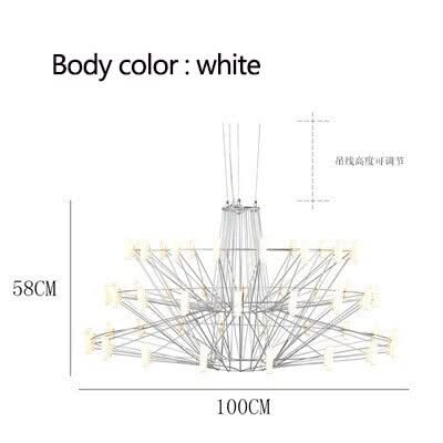 Designer Coppelia LED Chandelier - Exquisite Illumination-ChandeliersDecor.com