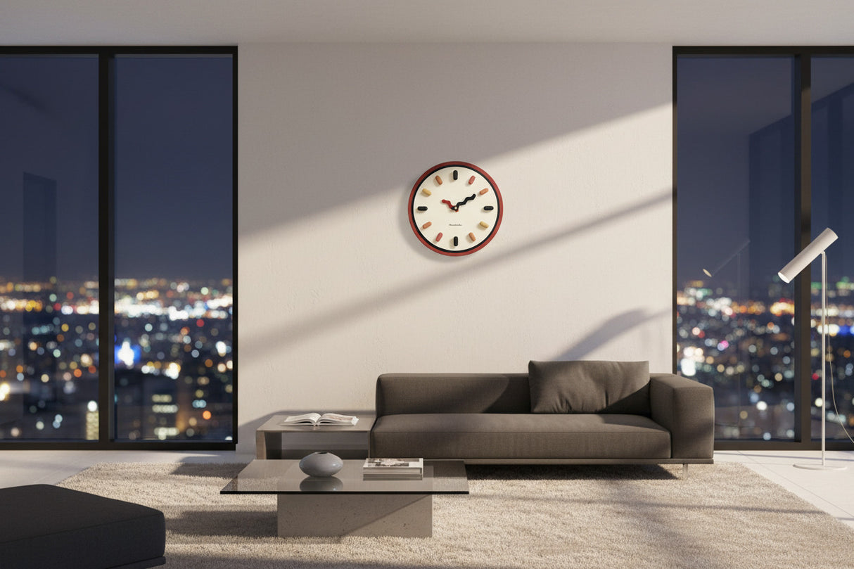 Designer Eco-Friendly Modern Circular Wall Clock-ChandeliersDecor.com