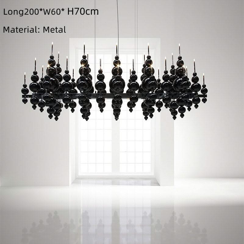 Designer Glass Balls Chandelier: Elegant Lighting Fixture-ChandeliersDecor.com