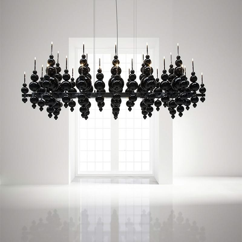 Designer Glass Balls Chandelier: Elegant Lighting Fixture-ChandeliersDecor.com