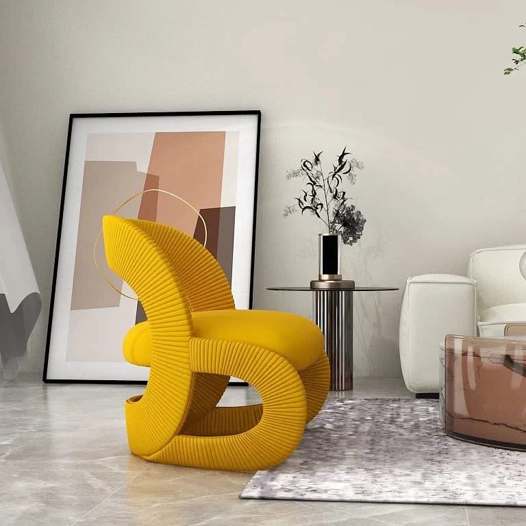 Designer Italian Maxera Sofa Chair-ChandeliersDecor.com