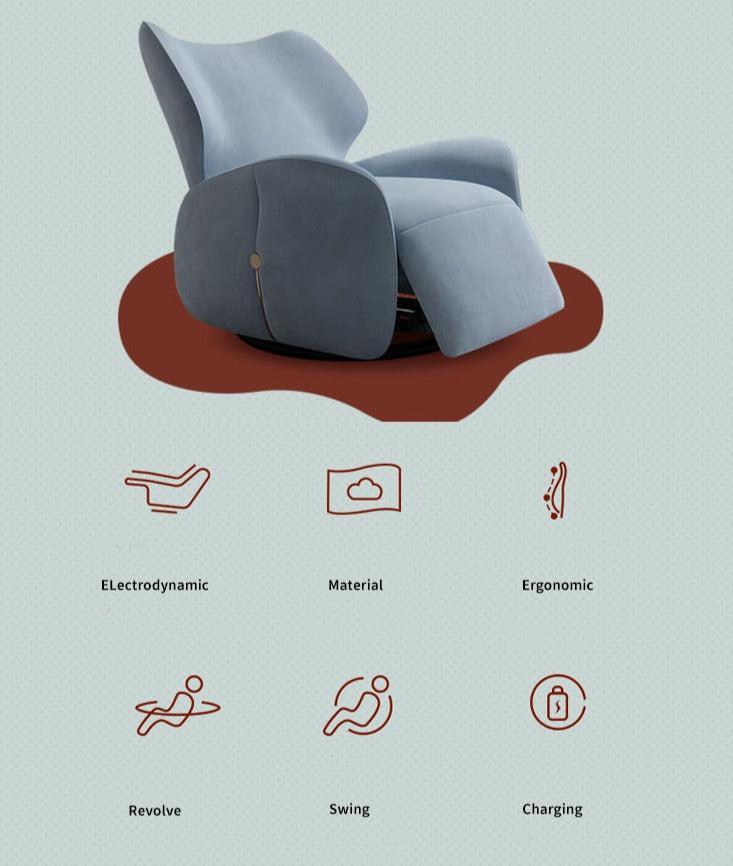 ChandeliersDecor.com-Recliners-Designer Recliner Chair: Luxury Comfort and Style