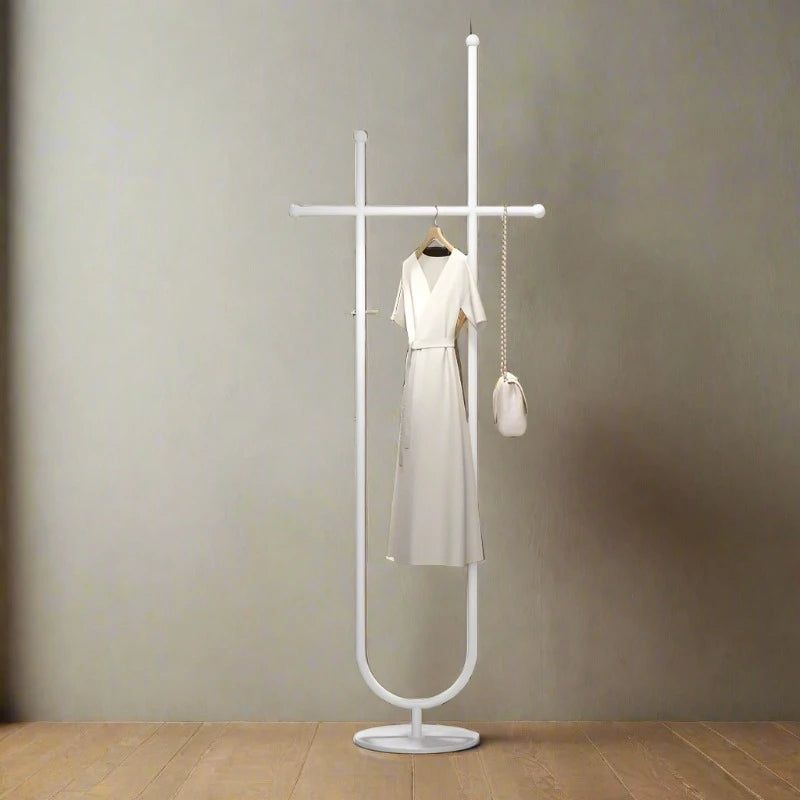 ChandeliersDecor.com-Drying Racks & Hangers-Designer Ropa Corner Clothes Hanging Organiser