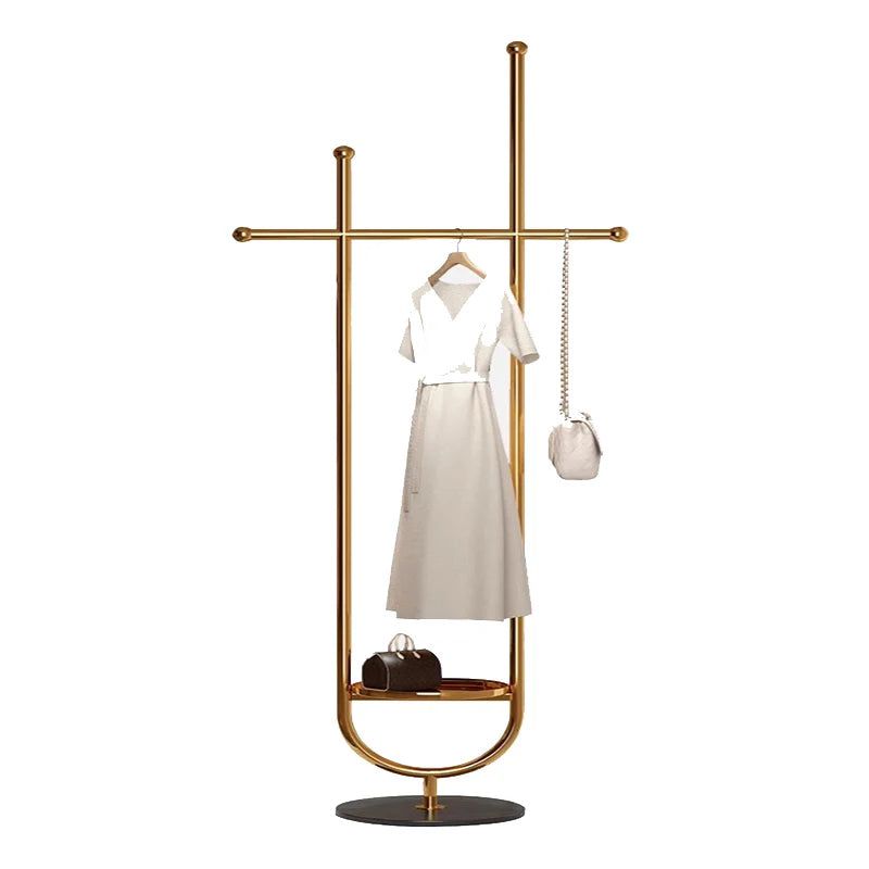 ChandeliersDecor.com-Drying Racks & Hangers-Designer Ropa Corner Clothes Hanging Organiser