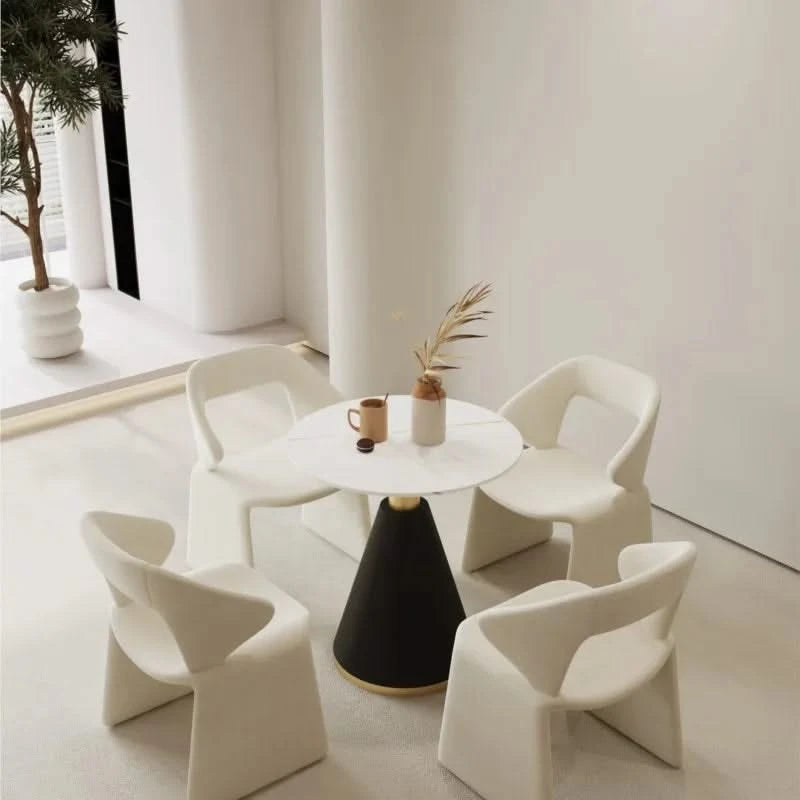 Designer Velvet Dining Chair-ChandeliersDecor.com