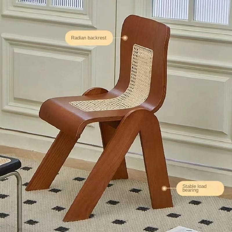 ChandeliersDecor.com-Dining Chairs-Designer Wabi Retro Rattan Dining Chair