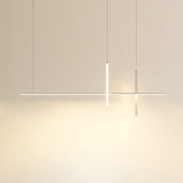 ChandeliersDecor.com-Kitchen Island-Dining Room Chandelier LED - Minimalist Strip Designer Lamp