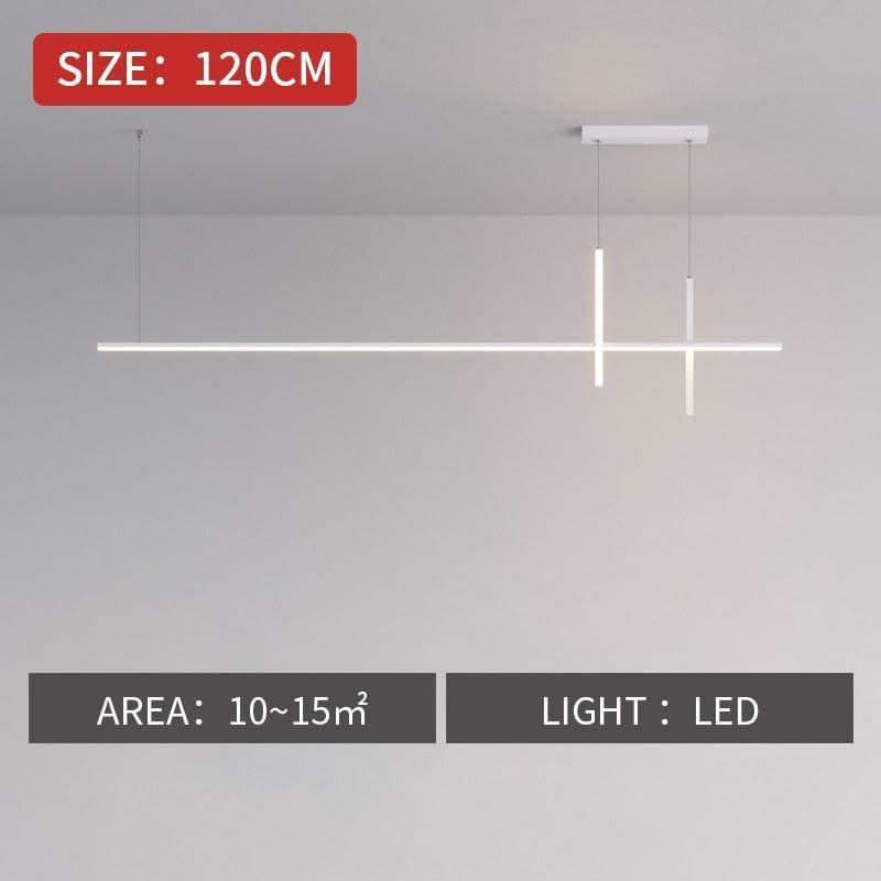 ChandeliersDecor.com-Kitchen Island-Dining Room Chandelier LED - Minimalist Strip Designer Lamp