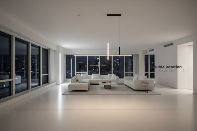 ChandeliersDecor.com-Kitchen Island-Dining Room Chandelier LED - Minimalist Strip Designer Lamp