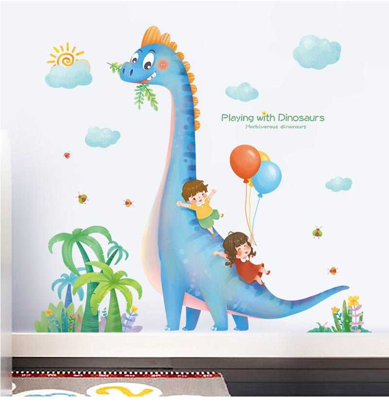 ChandeliersDecor.com-Home Decor Decals-Dinosaur Wall Stickers - Fun Décor for Kids Rooms
