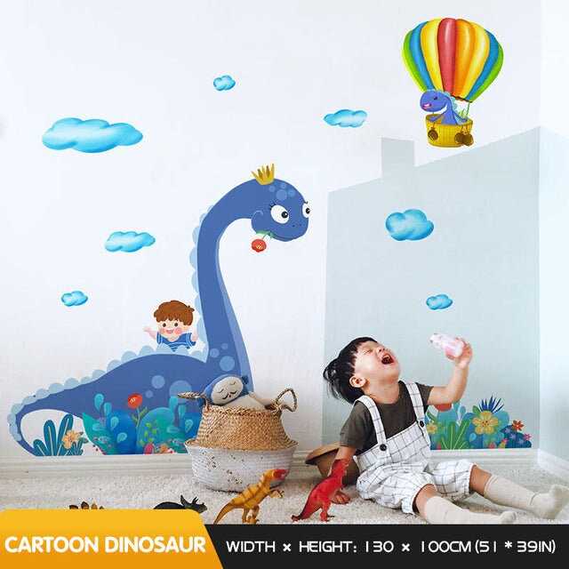 ChandeliersDecor.com-Home Decor Decals-Dinosaur Wall Stickers - Fun Décor for Kids Rooms