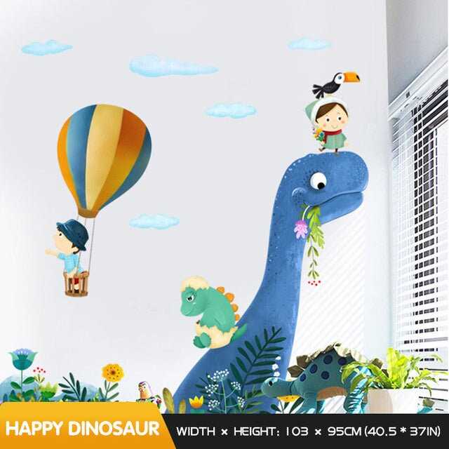 ChandeliersDecor.com-Home Decor Decals-Dinosaur Wall Stickers - Fun Décor for Kids Rooms