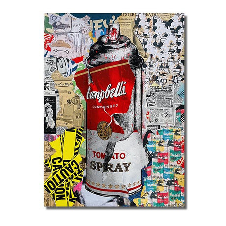 ChandeliersDecor.com-Wall Posters-Discover Mr Brainwash Tomato Spray: Unique and Effective