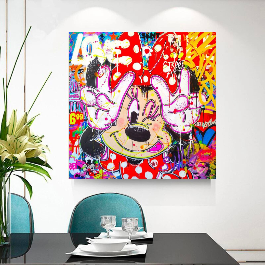 Disney Mickey Love Poster: Showcase Your Affection-ChandeliersDecor.com