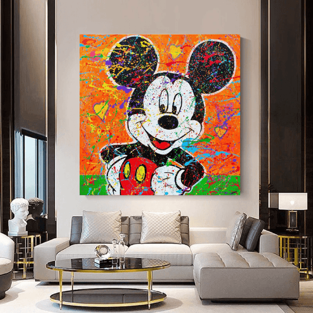 ChandeliersDecor.com-Wall Posters-Disney Mickey Mouse Poster - Get Your Hands on Classic Art!