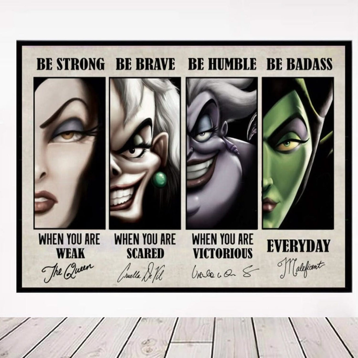 Disney Villain Evil Queen Wall Art Poster-ChandeliersDecor.com