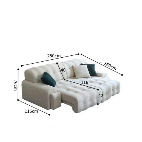 Divano Lazy Sofa Bed for Living Room-ChandeliersDecor.com