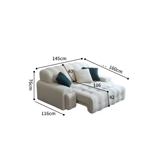 ChandeliersDecor.com-Sofa Set-Divano Lazy Sofa Bed for Living Room