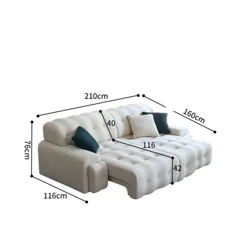 Divano Lazy Sofa Bed for Living Room-ChandeliersDecor.com