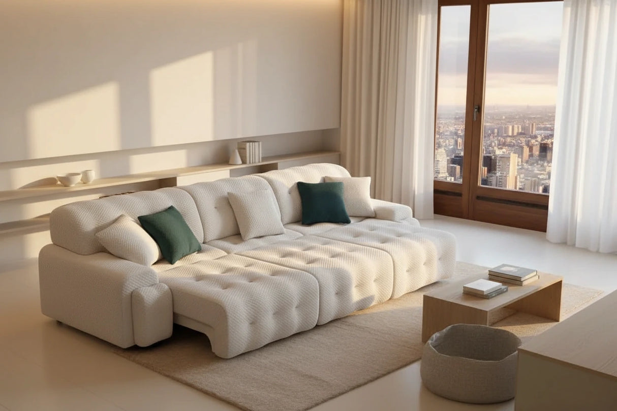 Divano Lazy Sofa Bed for Living Room-ChandeliersDecor.com