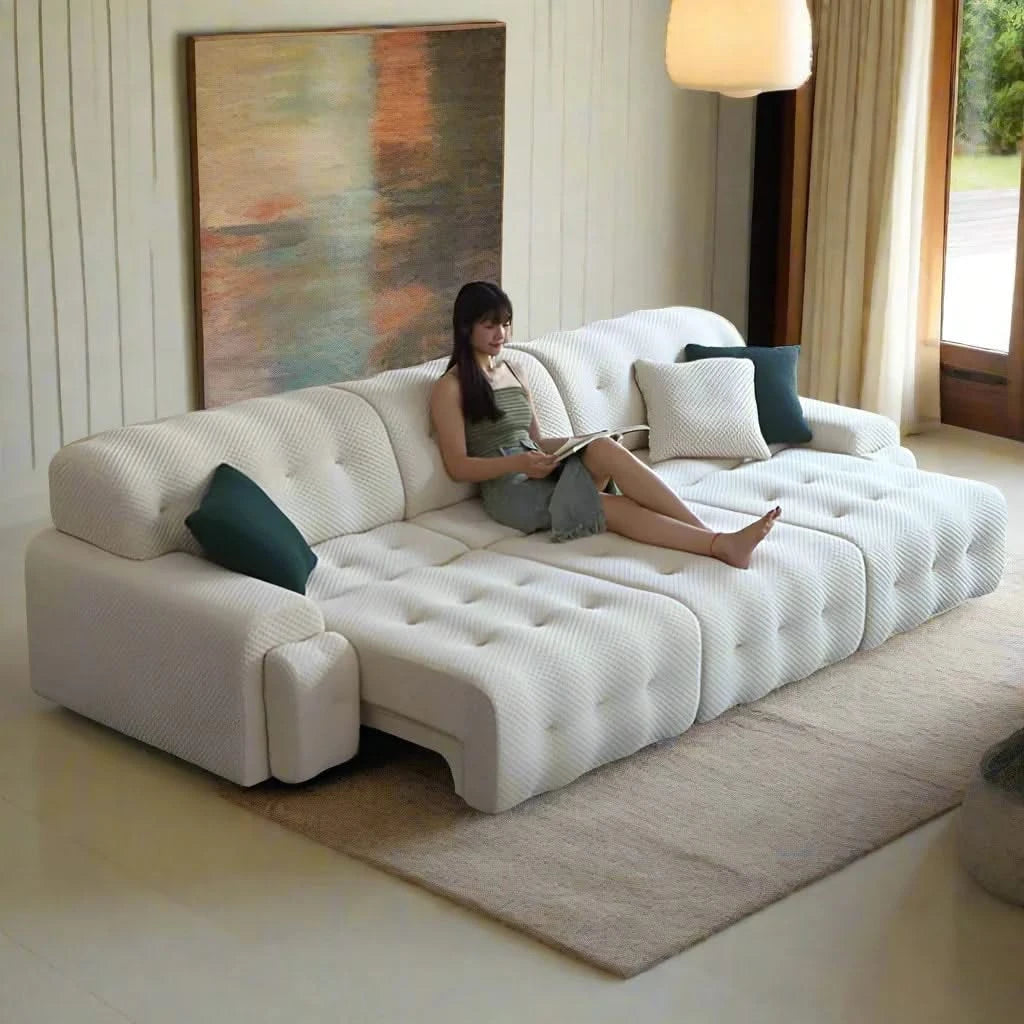Divano Lazy Sofa Bed for Living Room-ChandeliersDecor.com