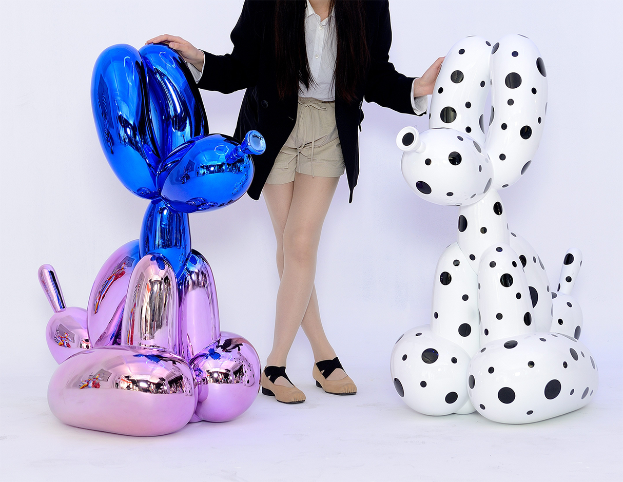 Dog Electroplated Sculpture Statue-ChandeliersDecor.com